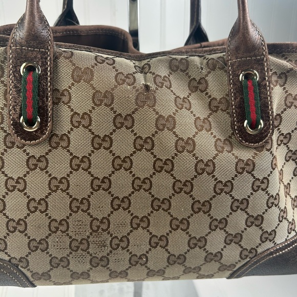 Gucci Beige and Brown Shoulder Bag - Picture 8 of 16